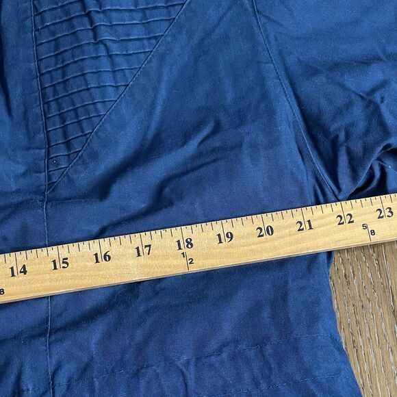 Vintage Mariel Winter Jacket Womens Small Full Zip Cinch Waist Outdoor Blue - Picture 8 of 10